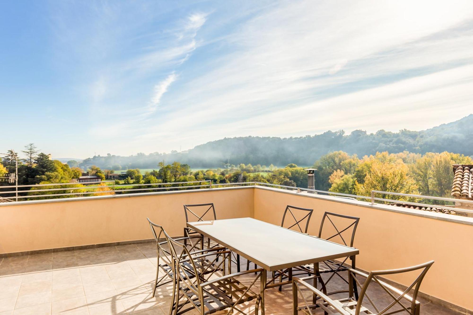 Can Cintet 3 Apartamento Con Terraza En Бесалу Екстер'єр фото