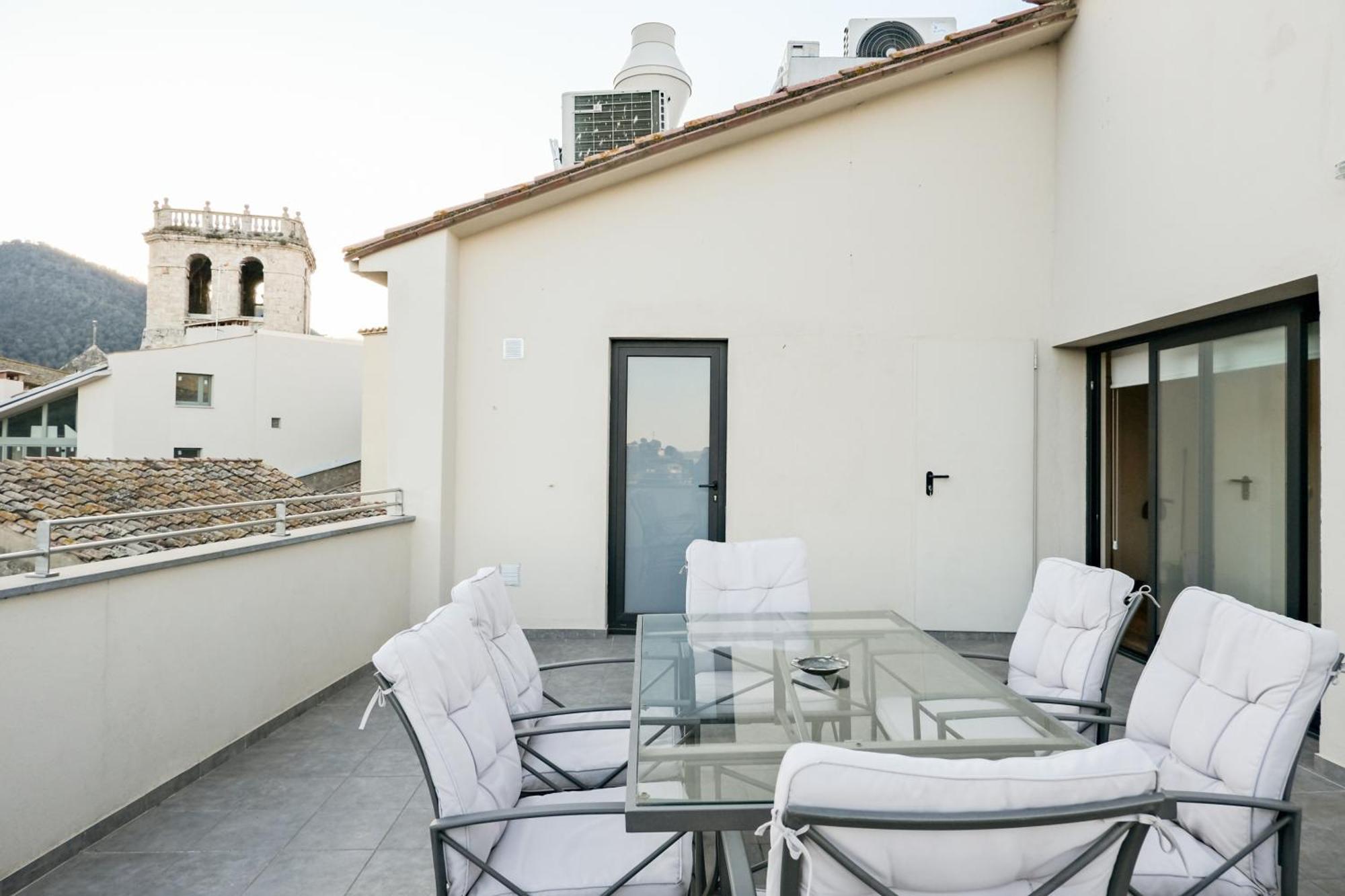 Can Cintet 3 Apartamento Con Terraza En Бесалу Екстер'єр фото