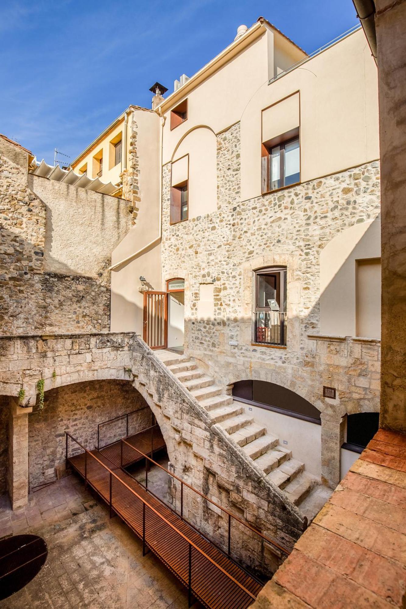 Can Cintet 3 Apartamento Con Terraza En Бесалу Екстер'єр фото